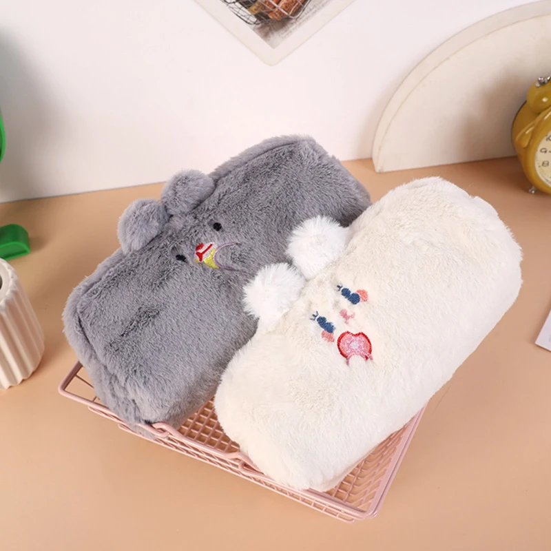 Plush Bear Pen Bag Large-capacity Student Cute Stationery Student Gifts For School Season New 1pc About 20×9×8cm 4 Color
Plush Bear Pen Bag Large-capacity Student Cute Stationery Student Gifts For School Season New 1pc About 20×9×8cm 4 Color