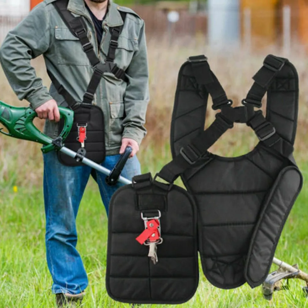 Universal Strimmer Double Shoulder Harness Strap Adjustable For Brush Cutter Grass Trimmer With Carry Hook
Universal Strimmer Double Shoulder Harness Strap Adjustable For Brush Cutter Grass Trimmer With Carry Hook