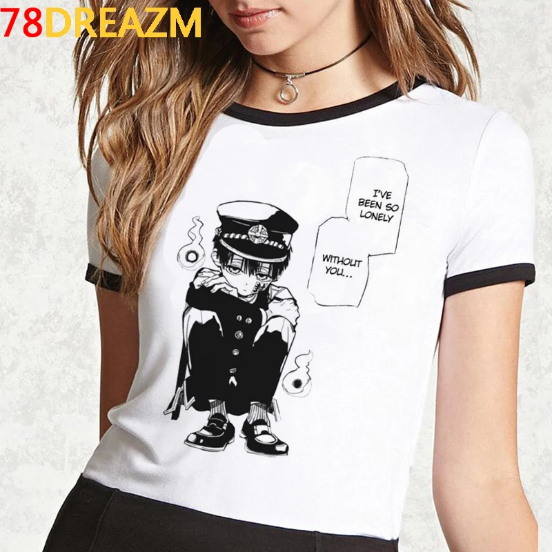 Toilet Bound Hanako Kun top tees female print tumblr vintage ulzzang harajuku summer top white t shirt
Toilet Bound Hanako Kun top tees female print tumblr vintage ulzzang harajuku summer top white t shirt