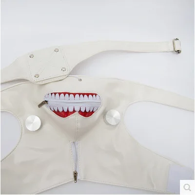 Высокое качество распродажа Токийский Гуль 2 Kaneki Ken маска Регулируемая Молния