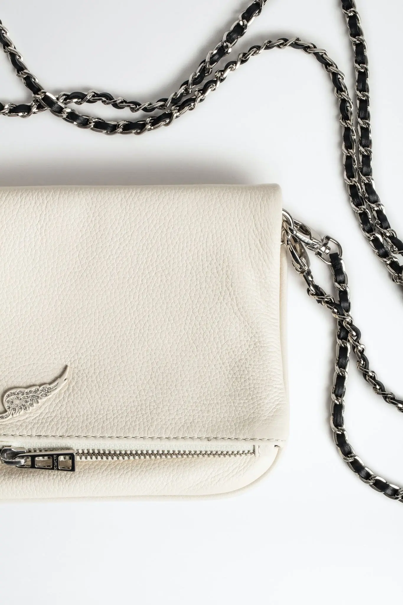 Women White Leather Messenger Bags Casual Fashion Wing Logo Embellished Shoulder Bag Fashion 2021
Women White Leather Messenger Bags Casual Fashion Wing Logo Embellished Shoulder Bag Fashion 2021