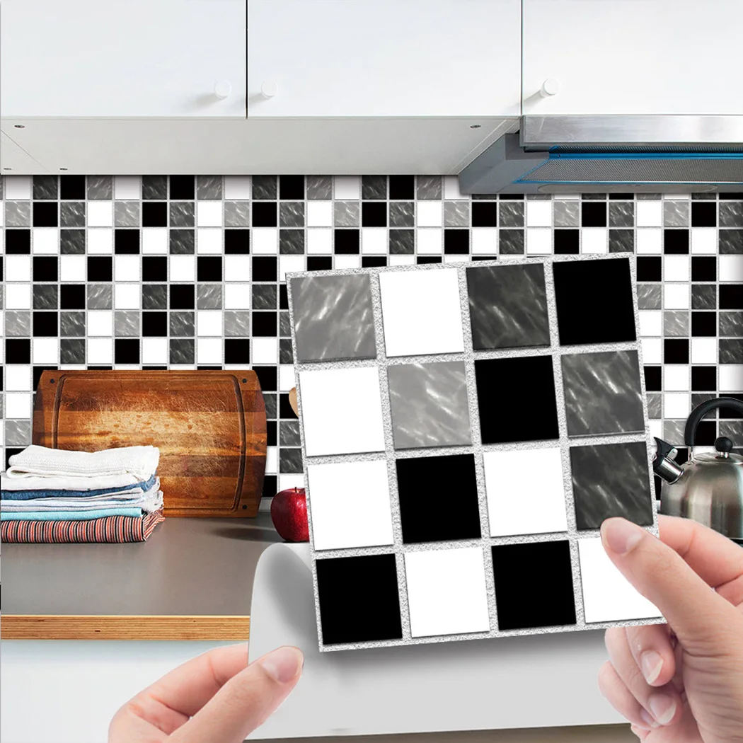 Waterproof 10pc 3D Crystal Tile Stickers Diy Waterproof Self-Adhesive Wall Stickers Kitchen Bath Decor Wall Stickers Tiles
Waterproof 10pc 3D Crystal Tile Stickers Diy Waterproof Self-Adhesive Wall Stickers Kitchen Bath Decor Wall Stickers Tiles