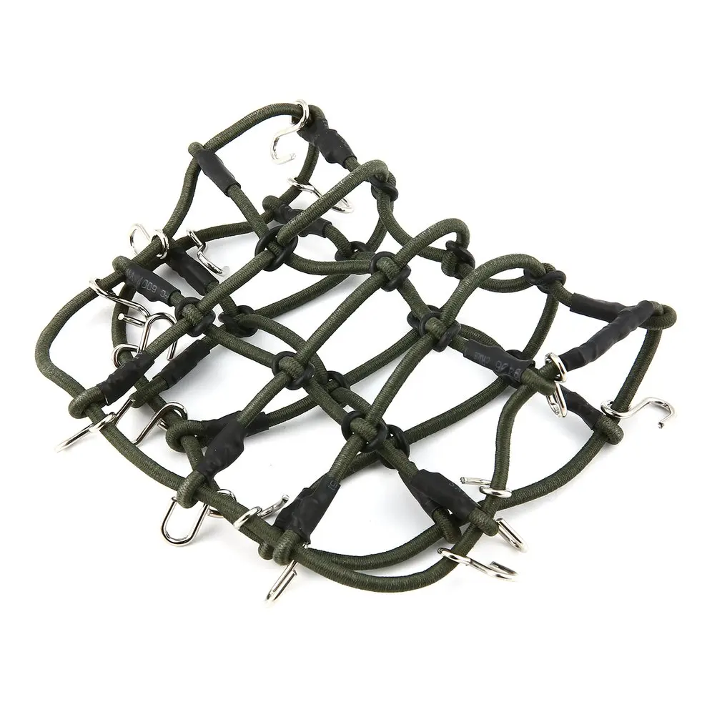 T-Power Roof Rack Luggage Net Carrier Mesh Cover with Hook for 1/10 Crawler RC Car CC01 AXIAL SCX10 RC4WD D90 | Игрушки и хобби