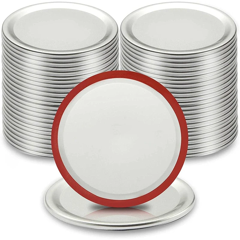 48-Count Canning Jar Lids Regular Mouth,Fit & Airtight For Mason Jar Lids With Seals, Split-Type Lids For Ball,Kerr Jars
48-Count Canning Jar Lids Regular Mouth,Fit & Airtight For Mason Jar Lids With Seals, Split-Type Lids For Ball,Kerr Jars
