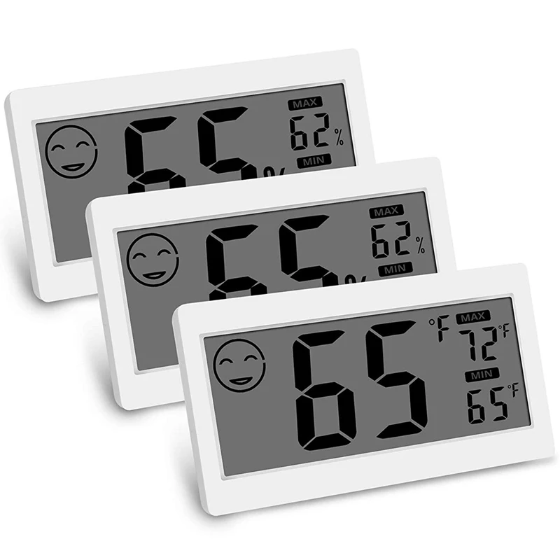 Digital Thermometer Indoor Hygrometer Room Temperature Monitor Humidity Gauge With Big Screen Stand Wall Hanging Magnet Greenh
Digital Thermometer Indoor Hygrometer Room Temperature Monitor Humidity Gauge With Big Screen Stand Wall Hanging Magnet Greenh