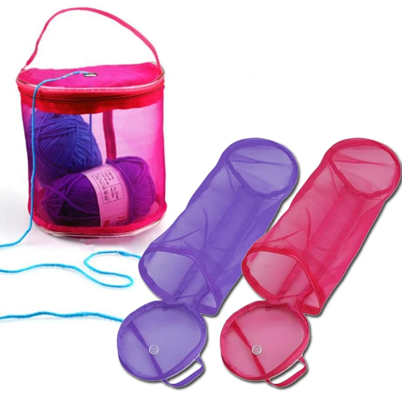 Portable Wire Mesh Weaving Round Bags Wool Storage Bag Yarn Crochet Storage Organizer Knitting Baskets Lightweight
Portable Wire Mesh Weaving Round Bags Wool Storage Bag Yarn Crochet Storage Organizer Knitting Baskets Lightweight