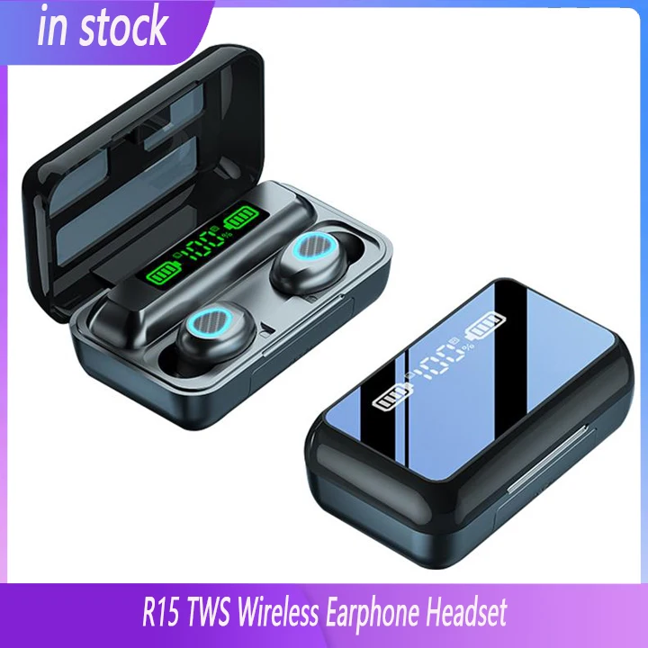 TWS Bluetooth Earphones 2000mAh LED Display Charging Box HiFi Stereo Wireless Headphones Sports Earbuds Headsets With Microphone
TWS Bluetooth Earphones 2000mAh LED Display Charging Box HiFi Stereo Wireless Headphones Sports Earbuds Headsets With Microphone