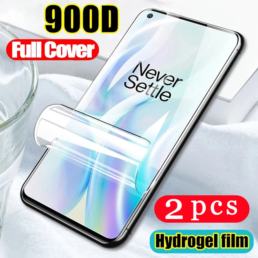 2/1Pcs phone screen protector for oneplus 8 8T plus 7 7T pro Nord N10 N100 Clover 6 6T hydrogel film soft full cover Not Glass
2/1Pcs phone screen protector for oneplus 8 8T plus 7 7T pro Nord N10 N100 Clover 6 6T hydrogel film soft full cover Not Glass