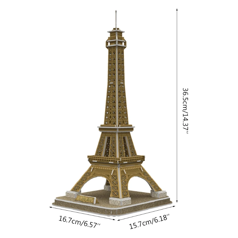 Eiffel Tower 3D Puzzle for Adults and Teens Building Model Kits Intelligence Toy