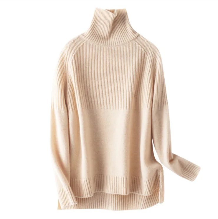 2021 Spring New Thick Turtleneck Sweater Loose Western-Style Singlet Pullover Bottoming Shirt
2021 Spring New Thick Turtleneck Sweater Loose Western-Style Singlet Pullover Bottoming Shirt