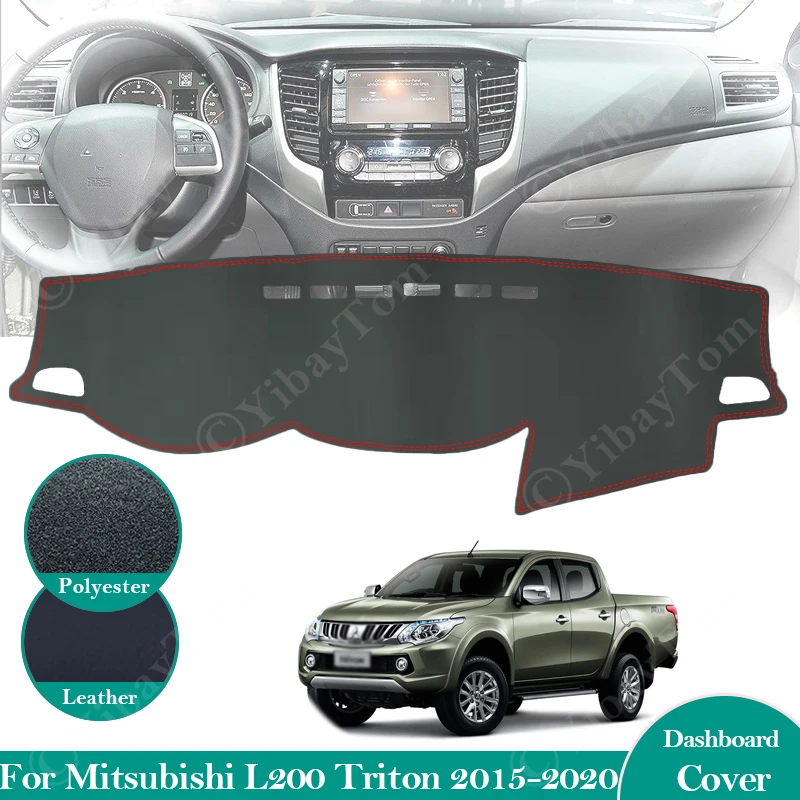 For Mitsubishi L200 Triton Strada Strakar Barbarian Fiat Fullback RAM Anti-Slip Leather Mat Dashboard Cover Sunshade Dashmat
For Mitsubishi L200 Triton Strada Strakar Barbarian Fiat Fullback RAM Anti-Slip Leather Mat Dashboard Cover Sunshade Dashmat