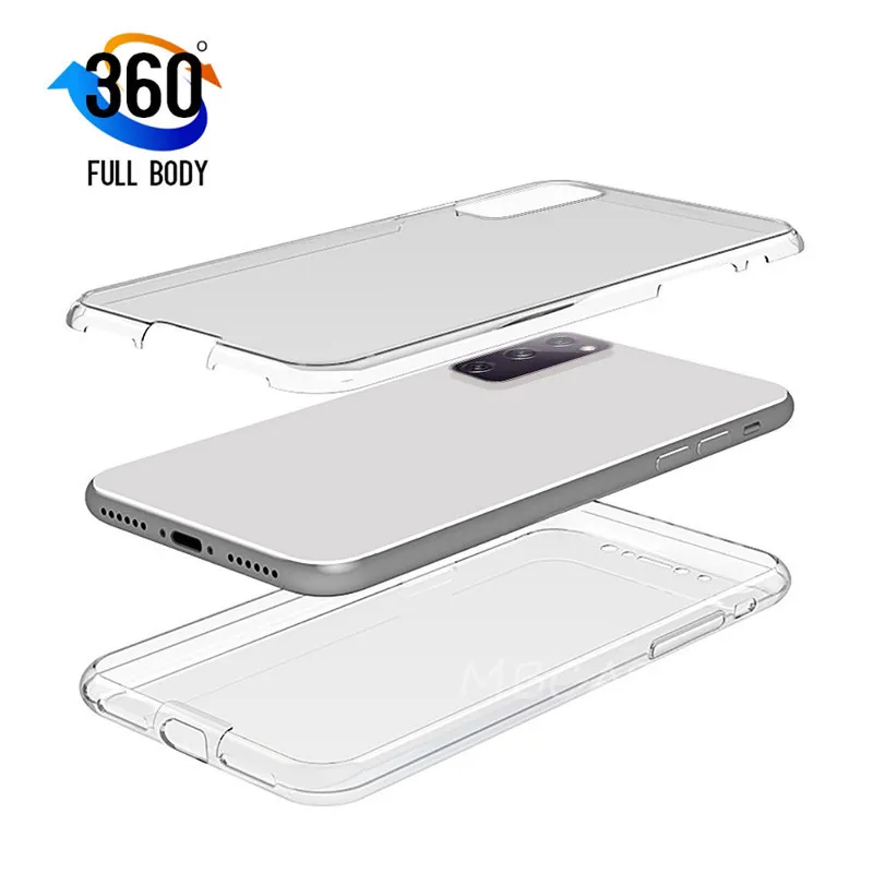 Чехол с полным покрытием для iPhone 13 Pro Max 8 7 6S Plus 5SE поликарбонат силиконовый чехол 11