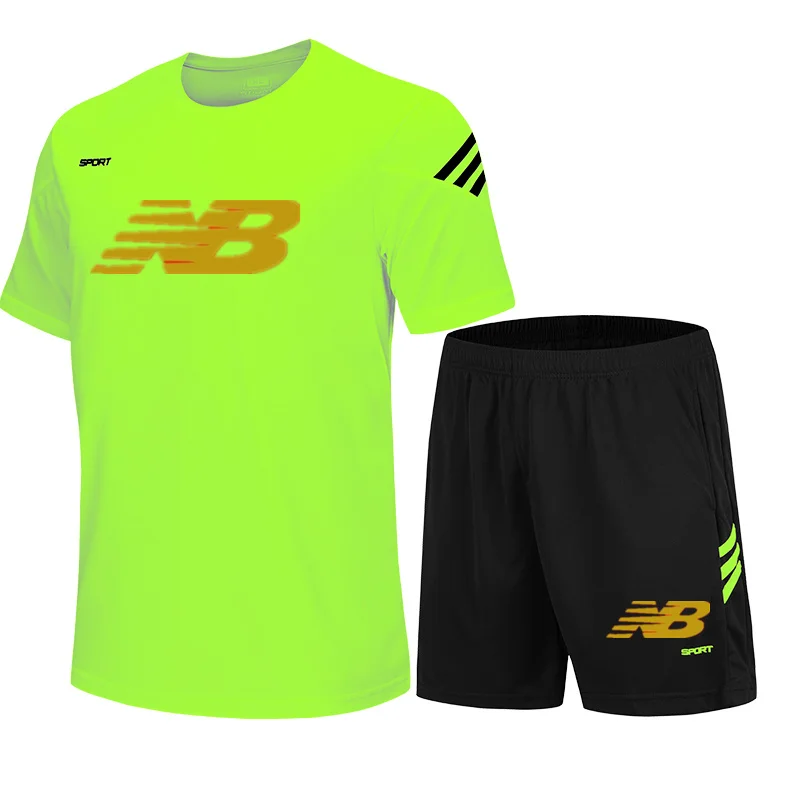 2021 new casual track suit summer new letter printing suit men's sportswear running suit men's quick-drying T-shirt + shorts
2021 new casual track suit summer new letter printing suit men's sportswear running suit men's quick-drying T-shirt + shorts
