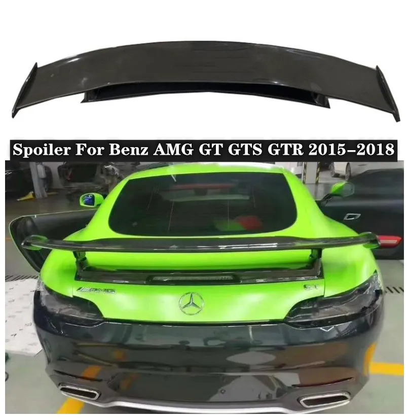 High quality Carbon Fiber Rear Trunk Spoiler Wing Fits For Mercedes-Benz AMG GT GTS GTR 2015-2018
High quality Carbon Fiber Rear Trunk Spoiler Wing Fits For Mercedes-Benz AMG GT GTS GTR 2015-2018