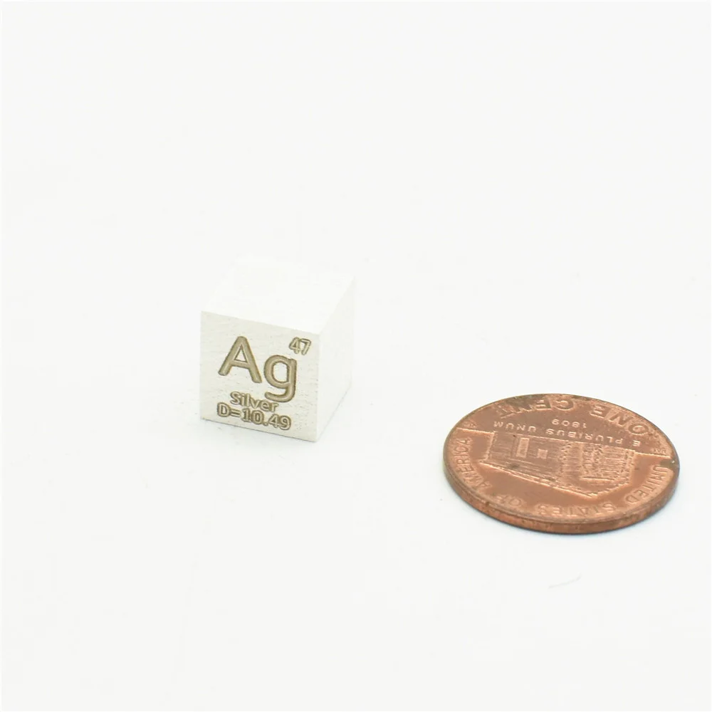 Серебряный куб Серебристый, чистый металл, подлинные элементы Ag, коллекция металлических элементов, хобби, научный эксперимент, плотность ...
Серебряный куб Серебристый, чистый металл, подлинные элементы Ag, коллекция металлических элементов, хобби, научный эксперимент, плотность ...