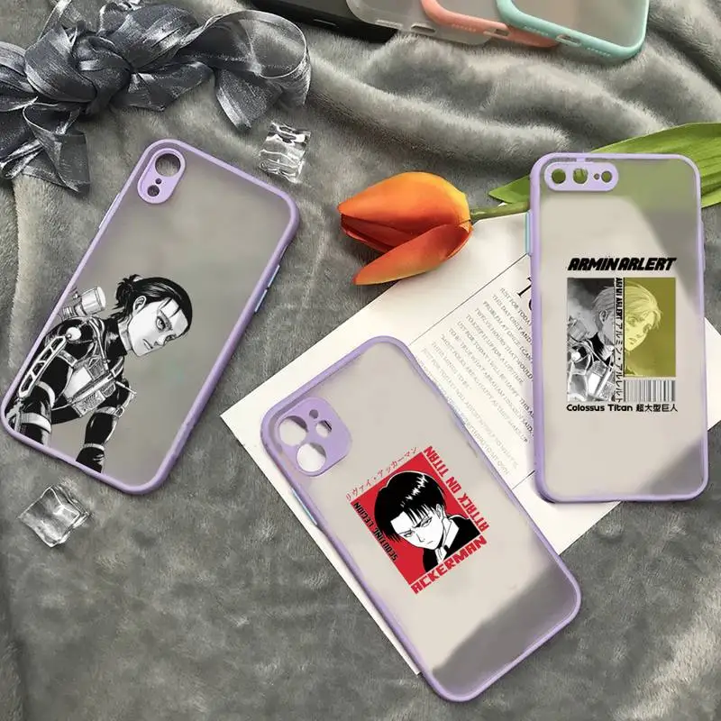 Attack on Titan Armin Arlert anime Phone Case matte transparent For iphone 7 8 11 12 plus mini x xs xr pro max cover 
Attack on Titan Armin Arlert anime Phone Case matte transparent For iphone 7 8 11 12 plus mini x xs xr pro max cover