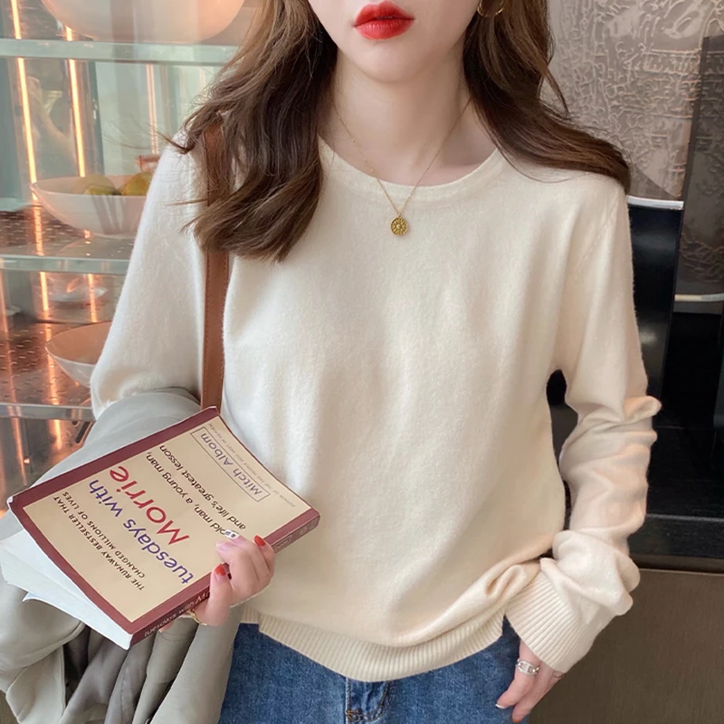 BOBOKATEER Casual Sweaters Women Clothes O-Neck Kobieta Swetry Long Sleeve Frau Pullover Knitted Pull Femme Wool Female Clothing
BOBOKATEER Casual Sweaters Women Clothes O-Neck Kobieta Swetry Long Sleeve Frau Pullover Knitted Pull Femme Wool Female Clothing