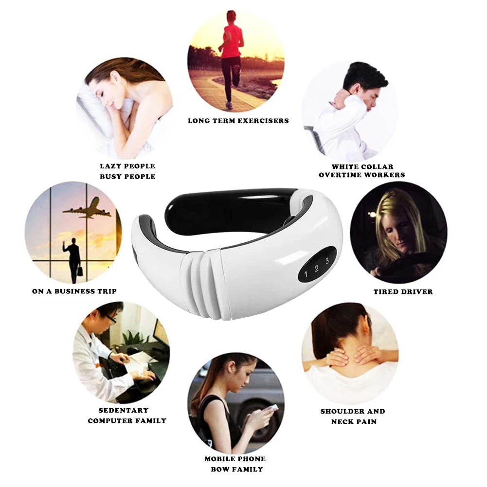 Neck Massager Pulse Back Far Infrared Heating Cervical Vertebra Physiotherapy Infrared Heating Pain Relief Tool Machine
Neck Massager Pulse Back Far Infrared Heating Cervical Vertebra Physiotherapy Infrared Heating Pain Relief Tool Machine