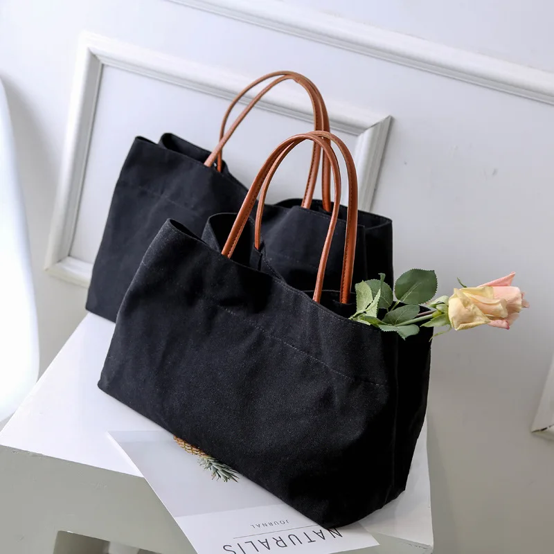 Casual Tote Bags for Women Simple Designer Leisure High Quality Handbag Female Large Capacity White Canvas Bag for Shopping 
Casual Tote Bags for Women Simple Designer Leisure High Quality Handbag Female Large Capacity White Canvas Bag for Shopping