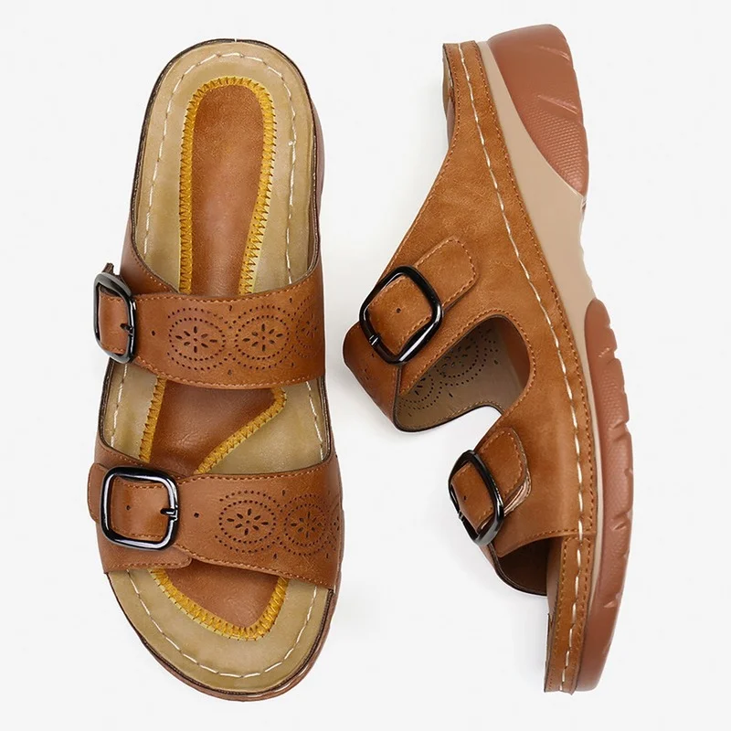 Women's Flip Flops Simple Slope Heel Sandals Plus Size Women Fashion Vintage Hollow Out Wedge Sandals Retro Fashion Woman Shoes
Women's Flip Flops Simple Slope Heel Sandals Plus Size Women Fashion Vintage Hollow Out Wedge Sandals Retro Fashion Woman Shoes