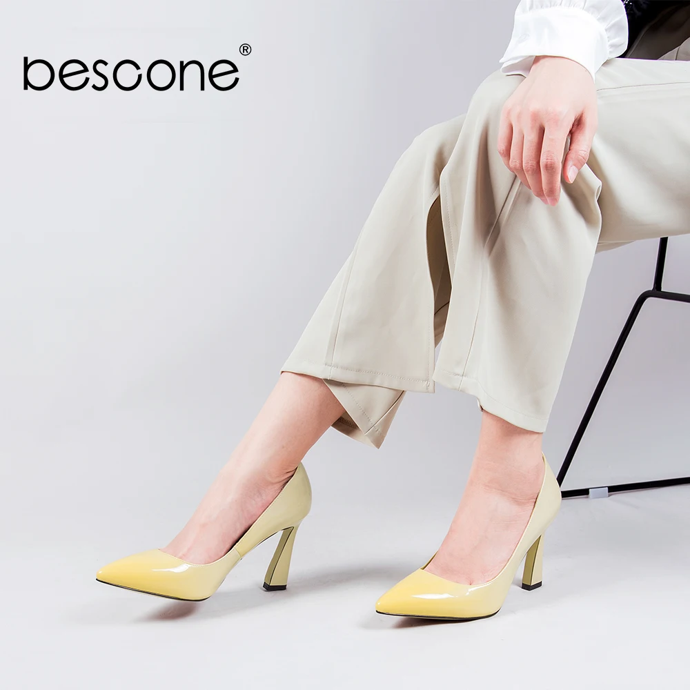 BESCONE Female Shoes Women Pointed Toe Spring Autumn Dress Shallow Gradient Stylish Pink Super High Basic New Office Lady JSY71
BESCONE Female Shoes Women Pointed Toe Spring Autumn Dress Shallow Gradient Stylish Pink Super High Basic New Office Lady JSY71