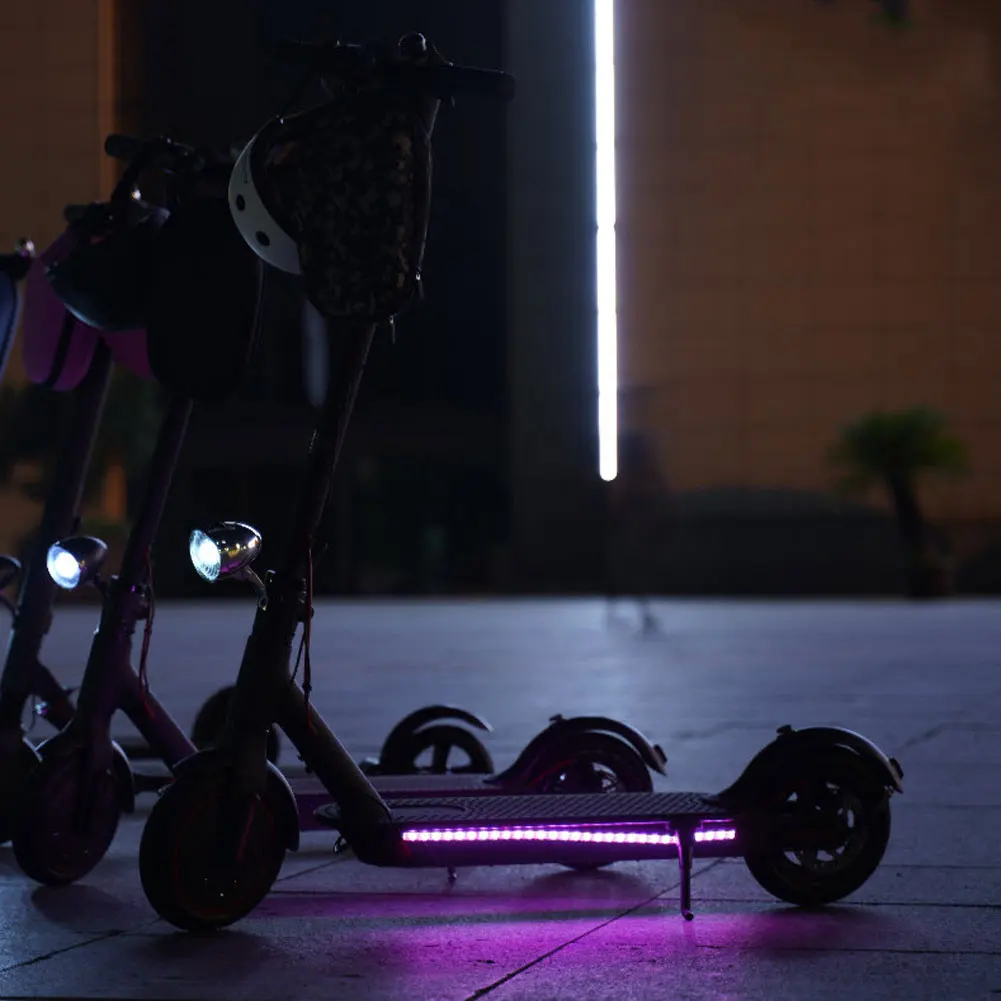 Scooter Light Strip Colorful LED Strip Light Chassis Decorative Lamp for Xiaomi Mijia M365 / M365 Pro Electric Scooter
Scooter Light Strip Colorful LED Strip Light Chassis Decorative Lamp for Xiaomi Mijia M365 / M365 Pro Electric Scooter