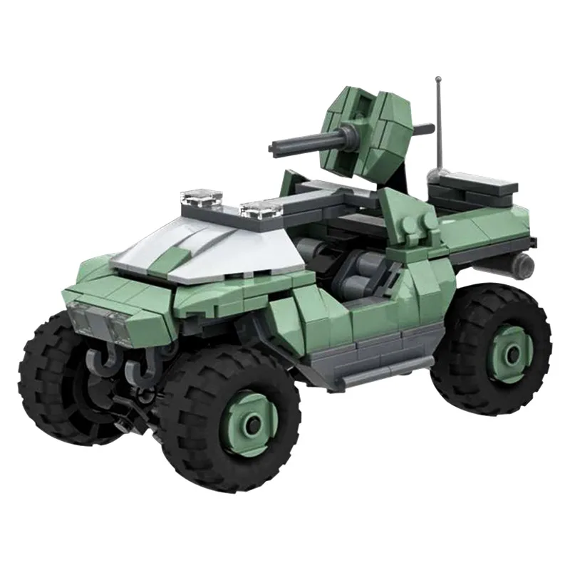 Classic Warthog Chariot Model Building Blocks Halo-Wars Game Collection Car Bricks Kids DIY Vehicle Toys for Boy Birthday Gifts
Classic Warthog Chariot Model Building Blocks Halo-Wars Game Collection Car Bricks Kids DIY Vehicle Toys for Boy Birthday Gifts