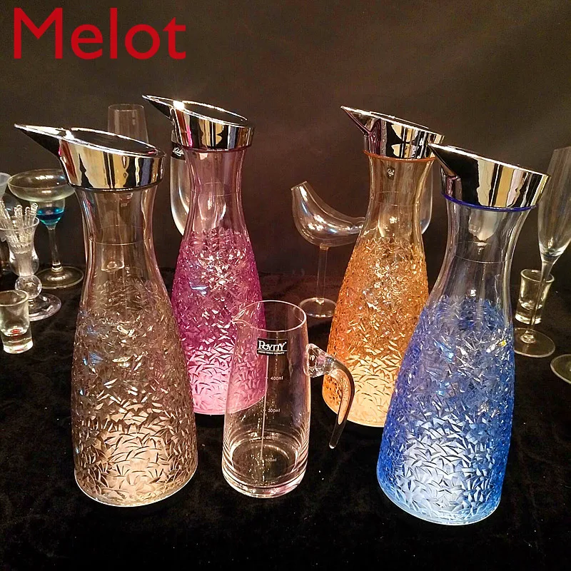 Fashion and Environment-Friendly Lead-Free Crystal Glass Red Wine Wine Decanter High-End Bar Liquor Divider Jug Cocktail Shake
Fashion and Environment-Friendly Lead-Free Crystal Glass Red Wine Wine Decanter High-End Bar Liquor Divider Jug Cocktail Shake