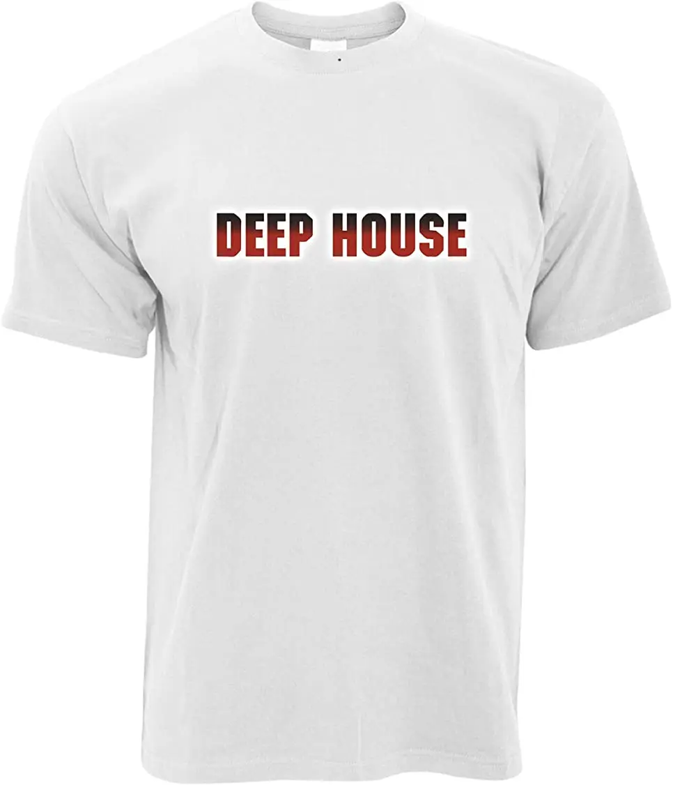 Deep House T-Shirts Cotton Summer man Tee Elasticity Loose printing Crewneck top Shirts
Deep House T-Shirts Cotton Summer man Tee Elasticity Loose printing Crewneck top Shirts