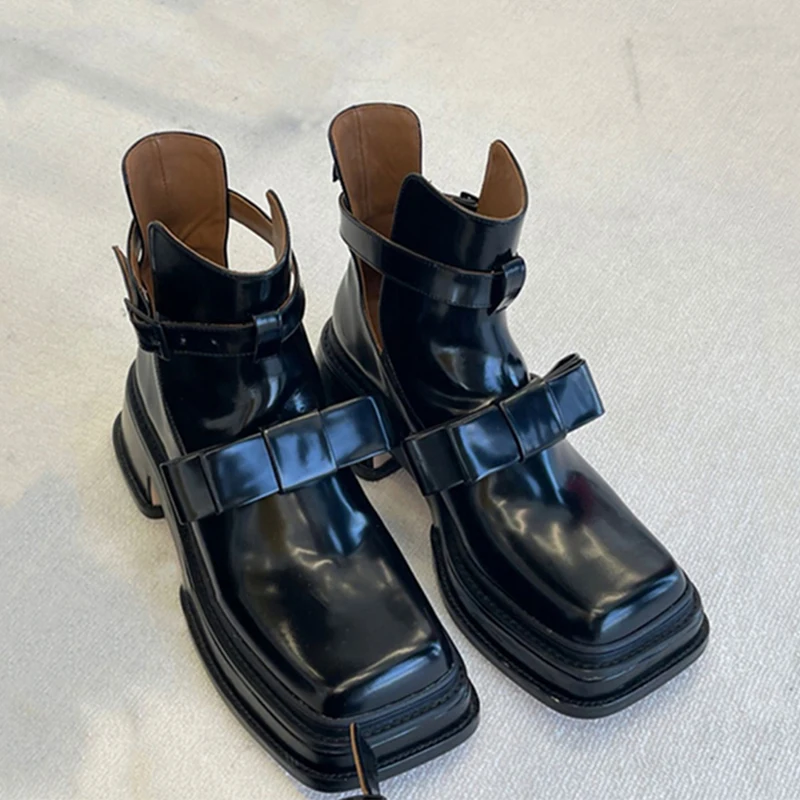 Spring Autumn Square Toe Bowknot Women Black Oxfords Shoes 2021 Fashion Design PU Leather Platform Flats Shoes Women Oxfords
Spring Autumn Square Toe Bowknot Women Black Oxfords Shoes 2021 Fashion Design PU Leather Platform Flats Shoes Women Oxfords