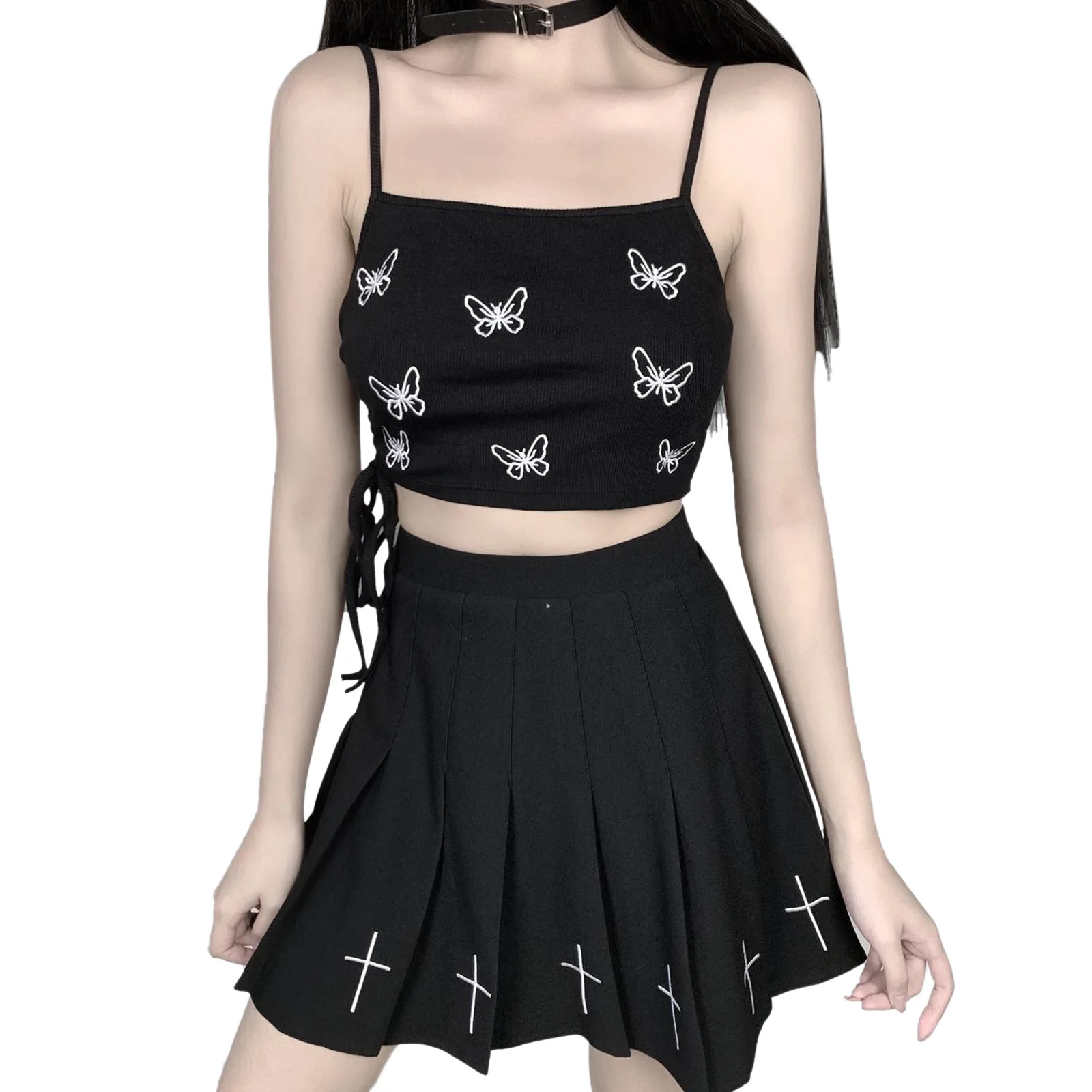 Women Fashion Butterfly Print Tank Top Stylish Sleeveless Drawstring Tops for Ladies
Women Fashion Butterfly Print Tank Top Stylish Sleeveless Drawstring Tops for Ladies