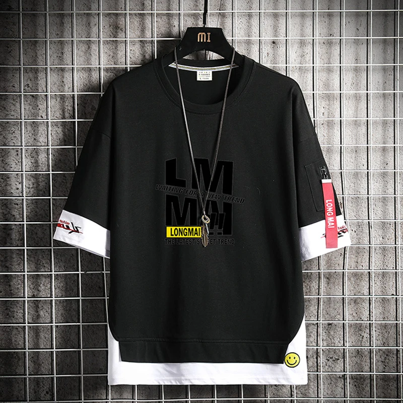 New Arrival Harajuku Loose T Shirt Men Fashion Letter Printed Summer T-shirt Men Tops Tees Casual Hip Hop Male Streetwear
New Arrival Harajuku Loose T Shirt Men Fashion Letter Printed Summer T-shirt Men Tops Tees Casual Hip Hop Male Streetwear