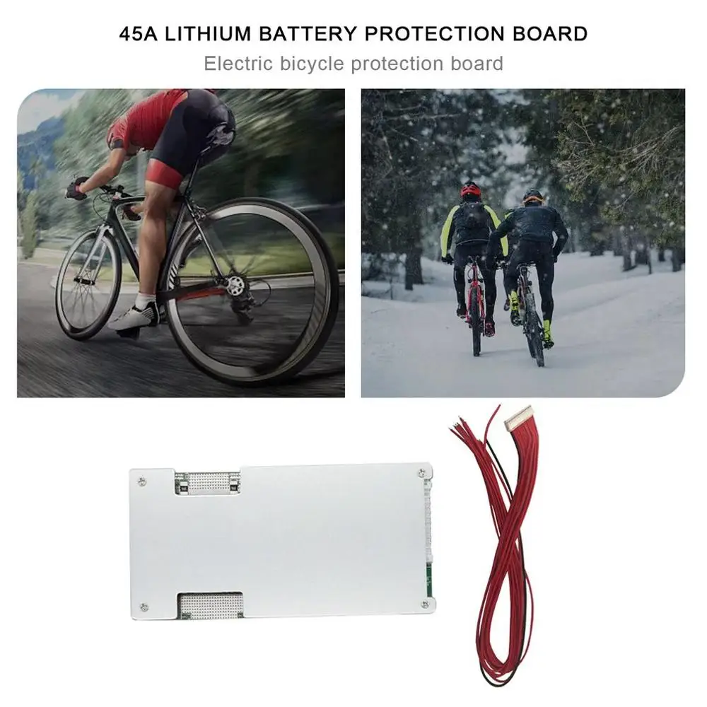 Lzsy008 Three Unit 14 Series 52v 45A Lithium Battery Board Electric Bicycle BMS 400mm With Balanced Distribution Cable
Lzsy008 Three Unit 14 Series 52v 45A Lithium Battery Board Electric Bicycle BMS 400mm With Balanced Distribution Cable