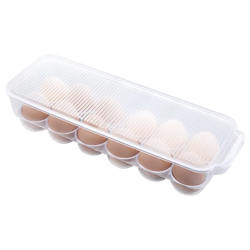 12 Grid Clear Acrylic Fridge Refrigerator Egg Storage Holder Organizer Tray Fresh Plastic Egg Container For Kitchen
12 Grid Clear Acrylic Fridge Refrigerator Egg Storage Holder Organizer Tray Fresh Plastic Egg Container For Kitchen