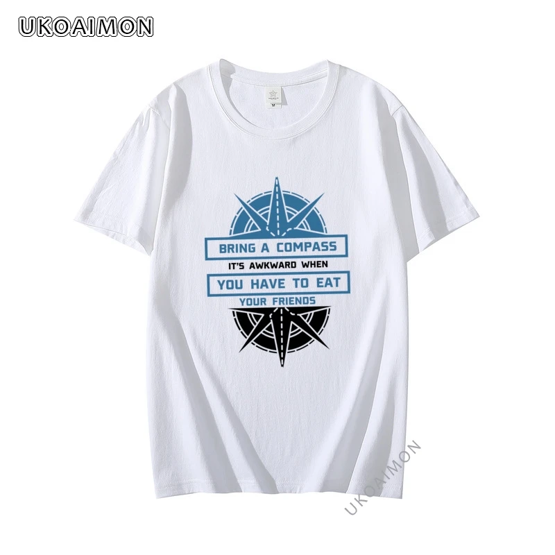 

Hot Sale HIKING Bring A Compass Summer Europe Tee Shirt O-Neck Youth T-Shirts Crazy Simple Style TShirt Cute High Quality
