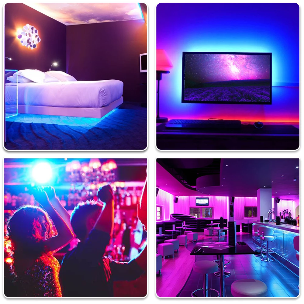 Led Strip 24V TV Bluetooth LED Strip Light RGB 5050SMD Flexible Ribbon 5M 10M 15M 20M Tape Smart Christmas Lights Decoration
Led Strip 24V TV Bluetooth LED Strip Light RGB 5050SMD Flexible Ribbon 5M 10M 15M 20M Tape Smart Christmas Lights Decoration