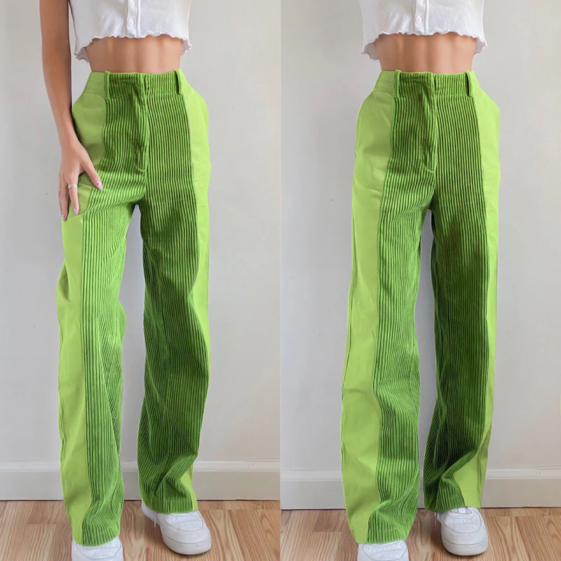 Patchwork Y2K Brown Corduroy Pants Women Streetwear Fashion Casual Retro Sports Pants High Waist Wide Leg Pants Cotton Women
Patchwork Y2K Brown Corduroy Pants Women Streetwear Fashion Casual Retro Sports Pants High Waist Wide Leg Pants Cotton Women