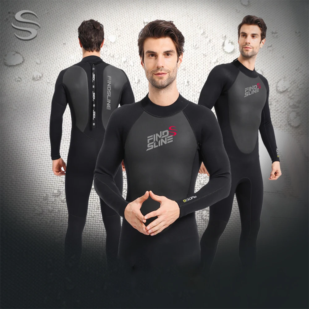 3mm Scuba Diving Suit Men Neoprene Underwater hunting Surfing Front Zipper Spearfishing Suit for cold water swimming Sportswear
3mm Scuba Diving Suit Men Neoprene Underwater hunting Surfing Front Zipper Spearfishing Suit for cold water swimming Sportswear