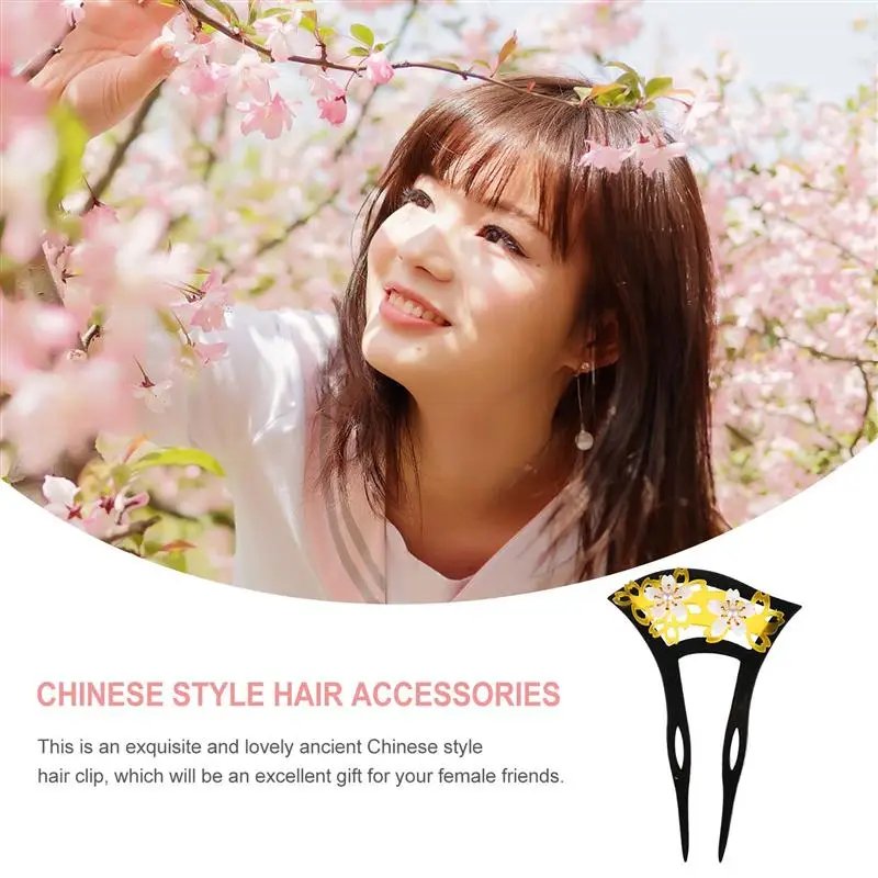 1pc Retro Headdress Chinese Style Hair Clip Classical Hair Stick U-Shape Hairpin
1pc Retro Headdress Chinese Style Hair Clip Classical Hair Stick U-Shape Hairpin