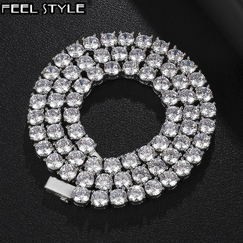 Hip Hop 4 Prong Tennis Chain AAA CZ Stone 3/4/5/6MM Bling Iced Out Gold Plated Color Cubic Zircon Necklaces For Men Jewelry
Hip Hop 4 Prong Tennis Chain AAA CZ Stone 3/4/5/6MM Bling Iced Out Gold Plated Color Cubic Zircon Necklaces For Men Jewelry