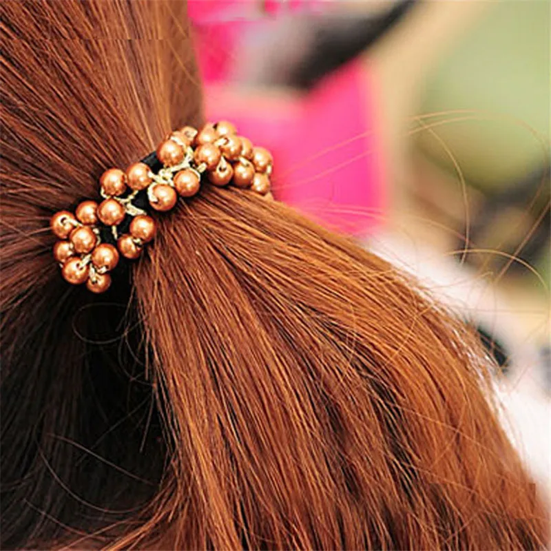 Rubber Band Rope Elastic Girls Scrunchie Ponytail Holder Pearl Beads Women Hair Bands Ties Accessories For Women
Rubber Band Rope Elastic Girls Scrunchie Ponytail Holder Pearl Beads Women Hair Bands Ties Accessories For Women