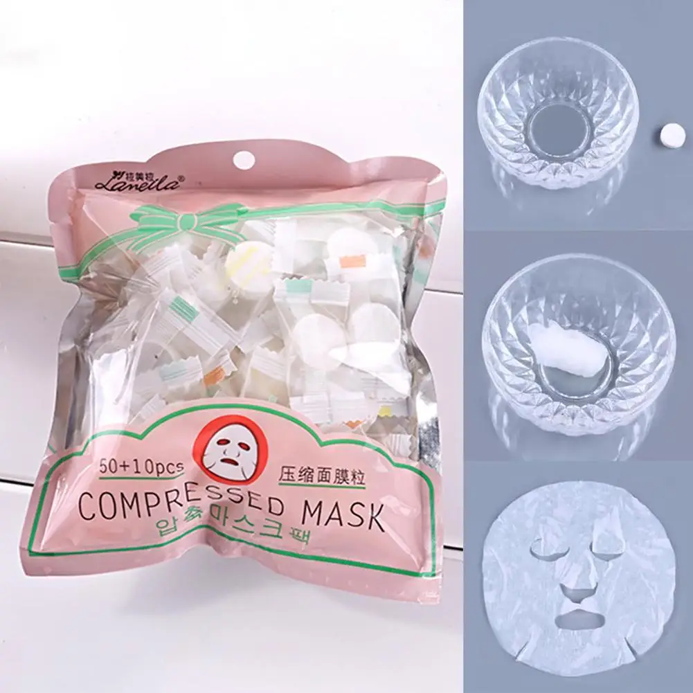 Disposable Facial Masks Papers DIY Compressed Face Mask Paper Moisturizing Skin Care Wrapped Masks Paper 60Pcs/pack
Disposable Facial Masks Papers DIY Compressed Face Mask Paper Moisturizing Skin Care Wrapped Masks Paper 60Pcs/pack