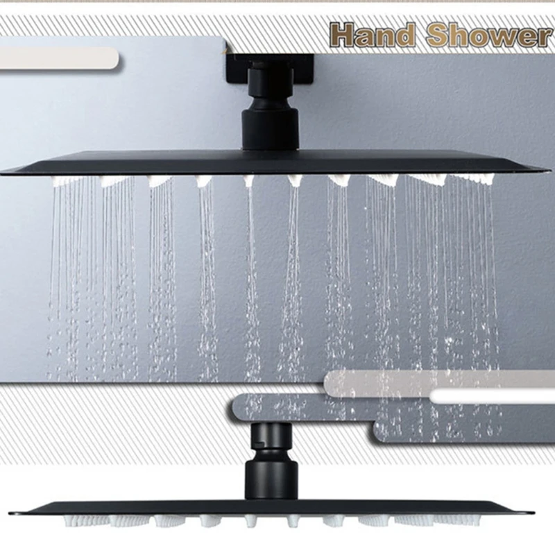 8/10/12 Inches Square/Round Showerhead Stainless Steel Top Spray Shower Head Showerhead Faucet Accessory
8/10/12 Inches Square/Round Showerhead Stainless Steel Top Spray Shower Head Showerhead Faucet Accessory