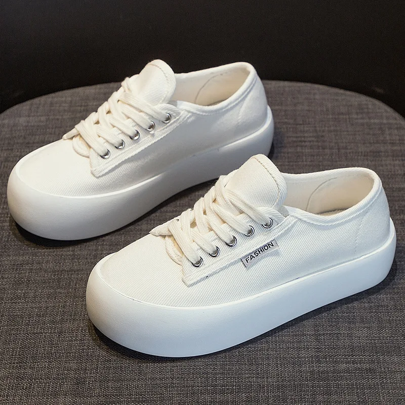Canvas Platform Shoes Women Thick Bottom Sneakers 2021 Casual Shoes Female White Sneakres On Platform
Canvas Platform Shoes Women Thick Bottom Sneakers 2021 Casual Shoes Female White Sneakres On Platform
