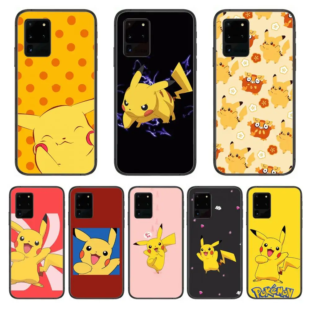 Anime cute pikachu Phone cover hull For SamSung Galaxy S 6 7 8 9 10 20 21 Plus Edge E note 5G Lite Ultra black soft bumper
Anime cute pikachu Phone cover hull For SamSung Galaxy S 6 7 8 9 10 20 21 Plus Edge E note 5G Lite Ultra black soft bumper