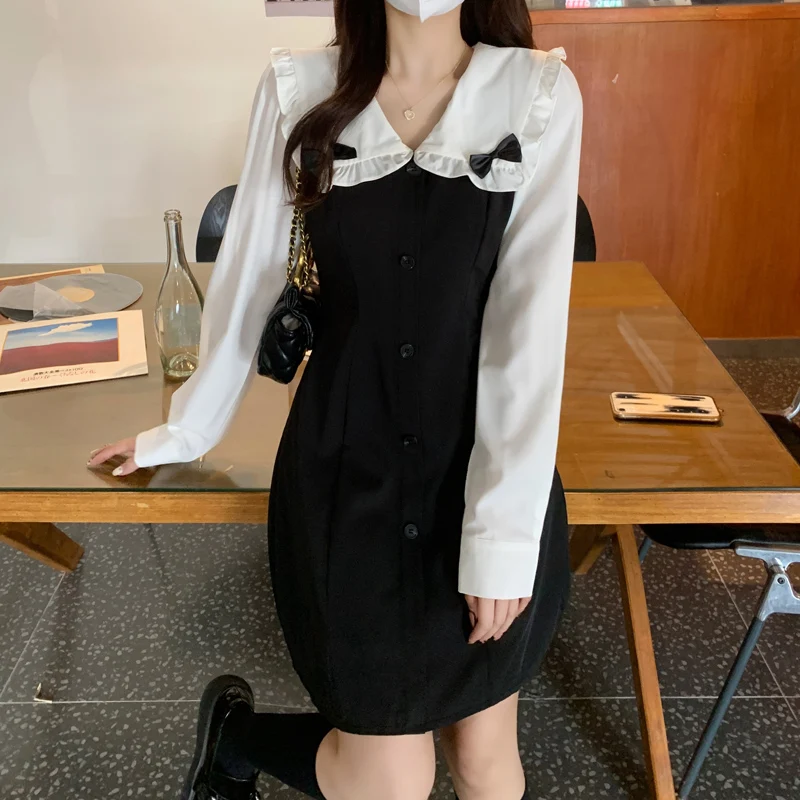 2021 японское мягкое женское мини-платье в стиле "Лолита", женское милое готическое платье большого размера с вышивкой и бантом, милое ретро-пл...
2021 японское мягкое женское мини-платье в стиле "Лолита", женское милое готическое платье большого размера с вышивкой и бантом, милое ретро-пл...