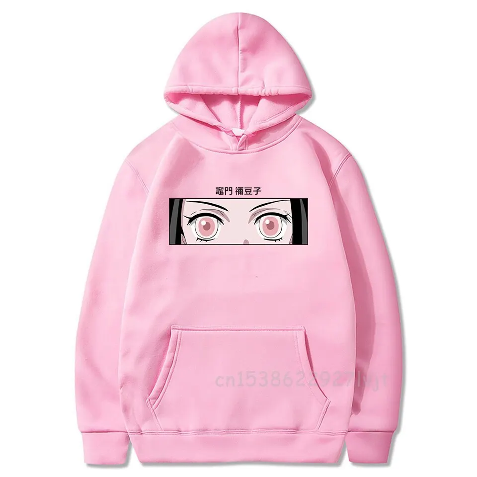 Winter New Arrival Unisex Hoodies Anime Manga Demon Slayer Nezuko Eyes Print Pullover Sweatshirt Harajuku Clothes
Winter New Arrival Unisex Hoodies Anime Manga Demon Slayer Nezuko Eyes Print Pullover Sweatshirt Harajuku Clothes