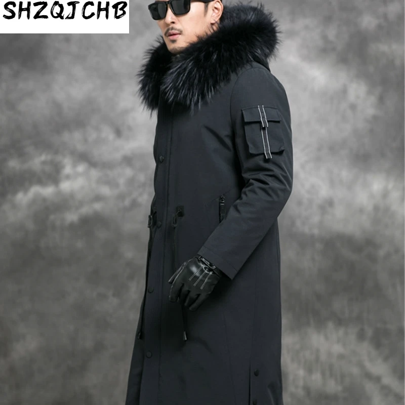 JCHB 2021 Real Fur Coat Natural Mink Fur Liner Parka Real Raccoon Fur Collar Jacket Mink Fur Coat Winter Jacket Men Plus Size 45
JCHB 2021 Real Fur Coat Natural Mink Fur Liner Parka Real Raccoon Fur Collar Jacket Mink Fur Coat Winter Jacket Men Plus Size 45