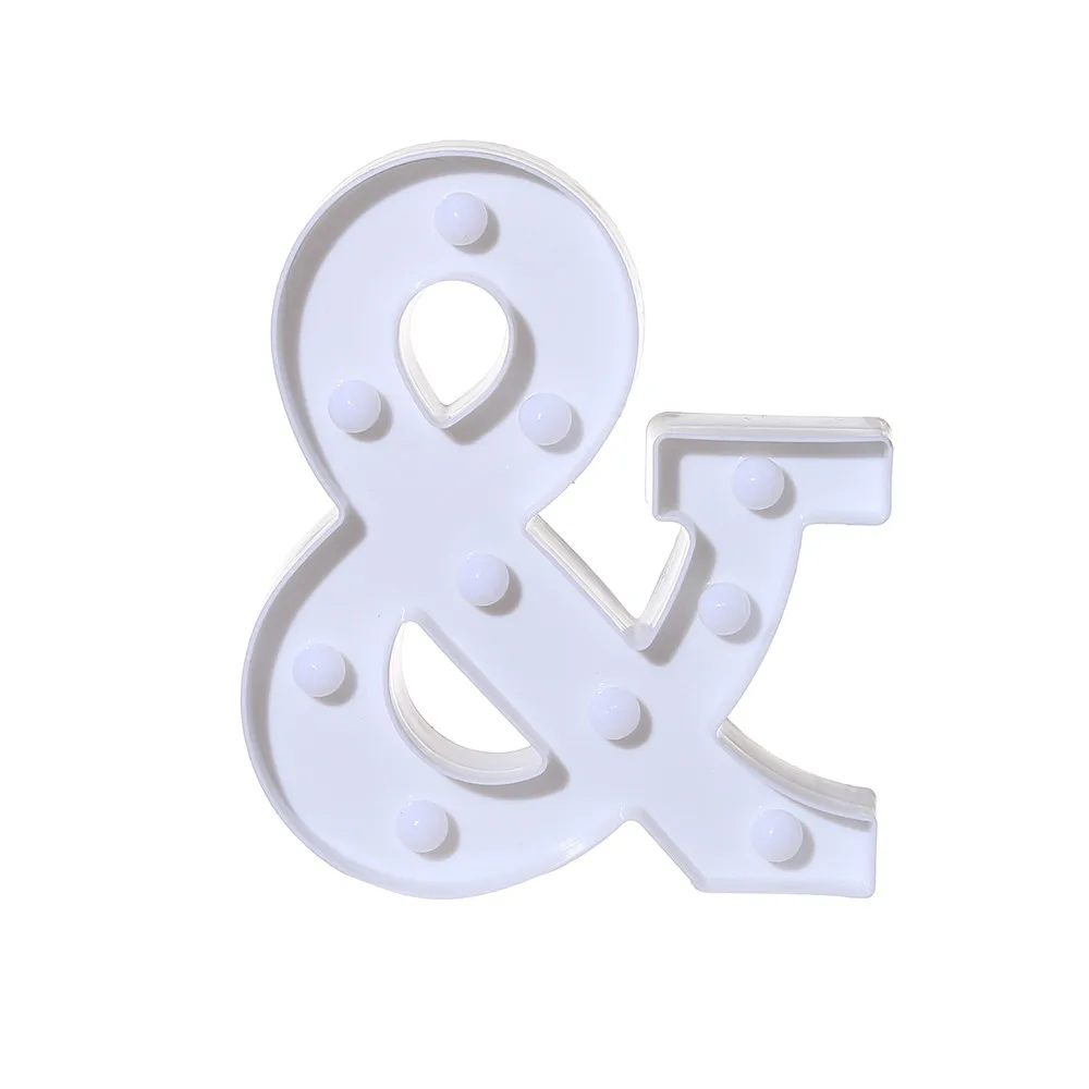 2021 decoration vintage Alphabet LED Letter Lights Light Up White Plastic Letters Standing Hanging A-M & # 
2021 decoration vintage Alphabet LED Letter Lights Light Up White Plastic Letters Standing Hanging A-M & #