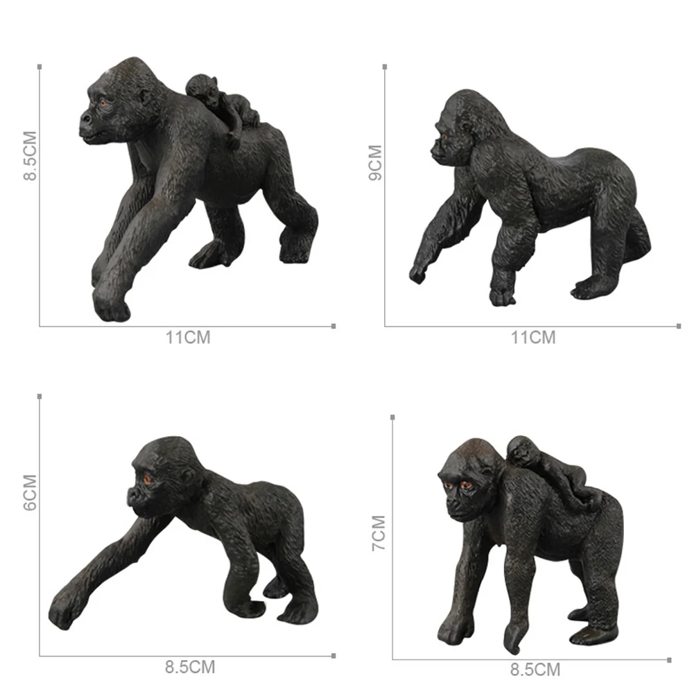 Simulation Gorilla Wild Animal Action Figure Solid Model Educational Kids Toy small gifts student gifts kids toys
Simulation Gorilla Wild Animal Action Figure Solid Model Educational Kids Toy small gifts student gifts kids toys